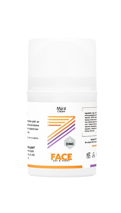 MiraClean® Zinkový krém na obličej - 50 ml